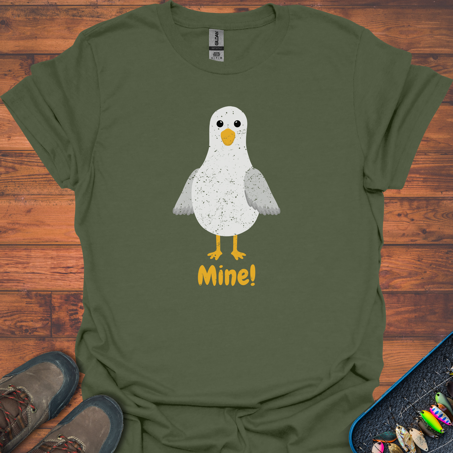 Mine Fishing T-Shirt