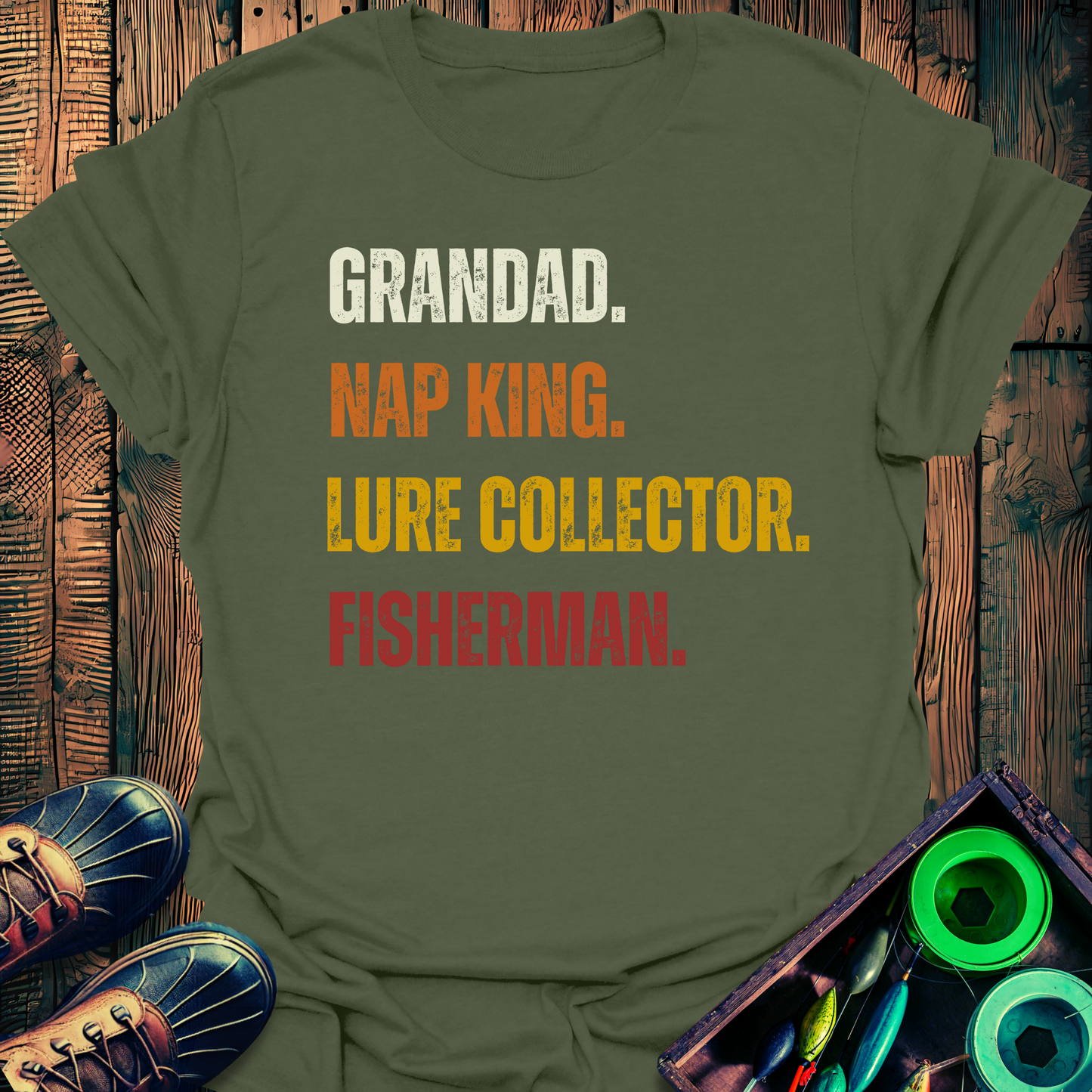 Grandad Nap King T-Shirt