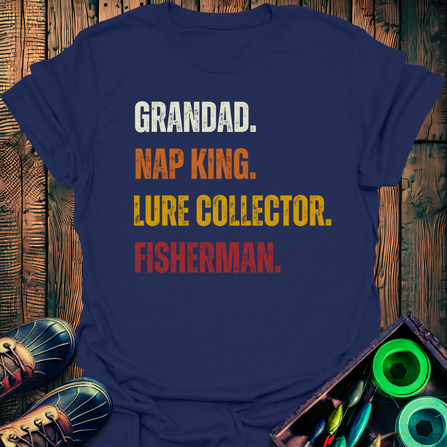 Grandad Nap King T-Shirt