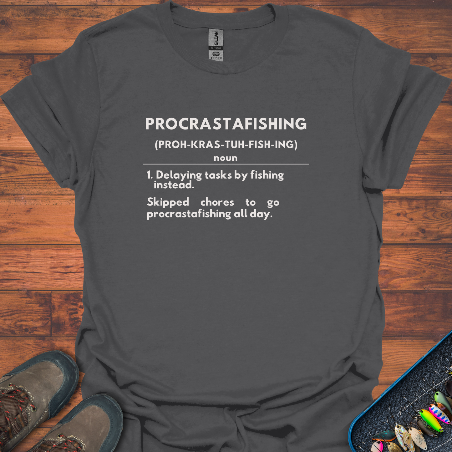 Procrastafishing T-Shirt