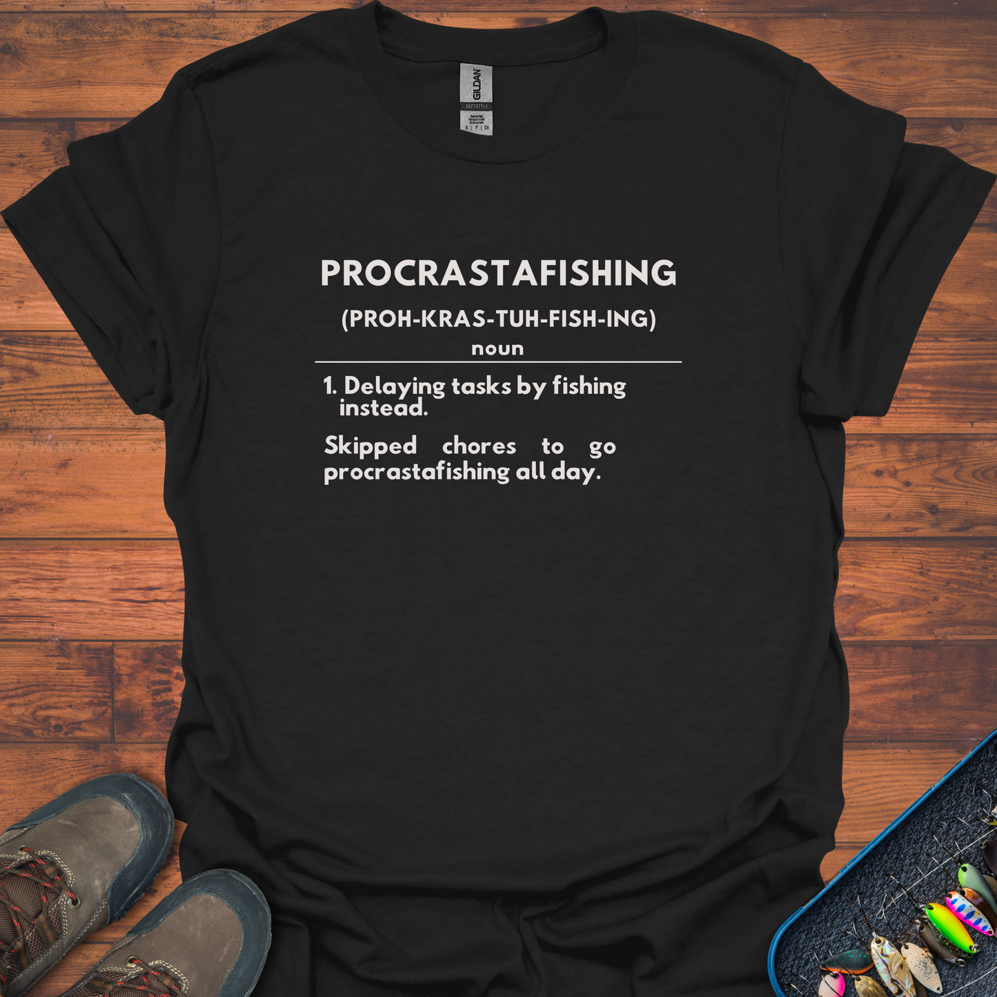 Procrastafishing T-Shirt