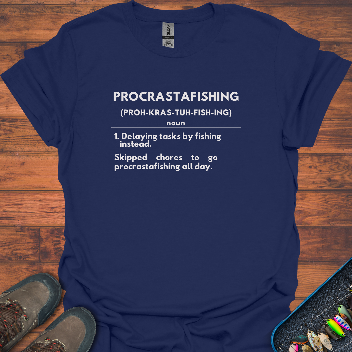 Procrastafishing T-Shirt