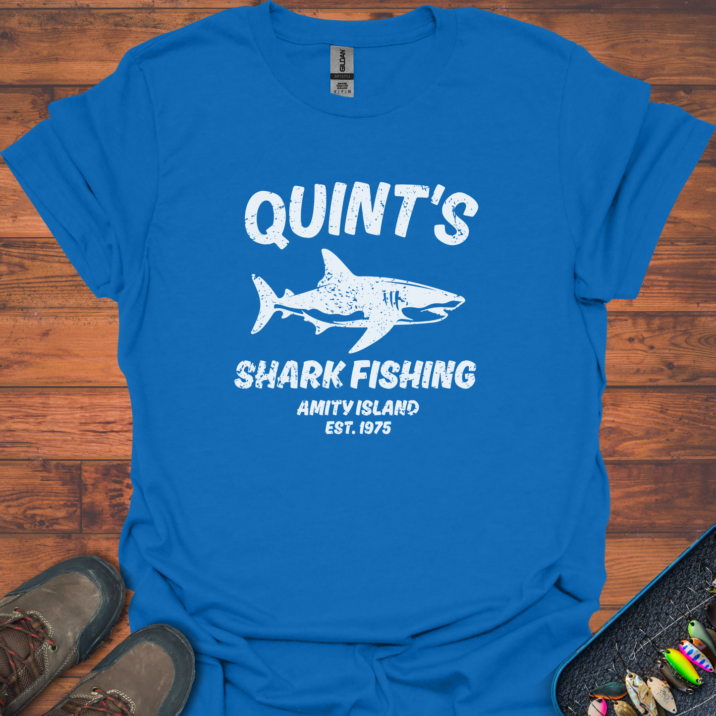 Quint's Shark Fishing T-Shirt