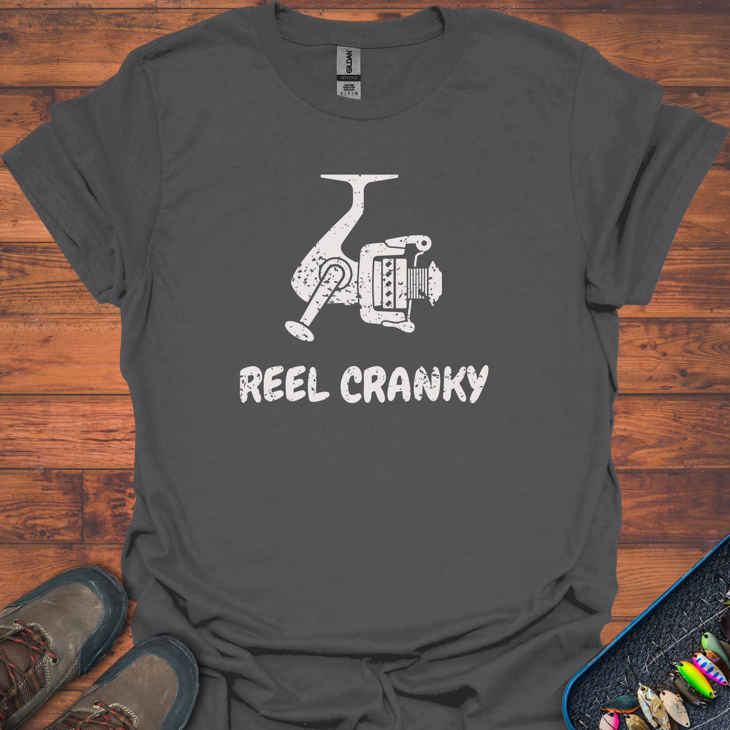 Reel Cranky Fishing T-Shirt