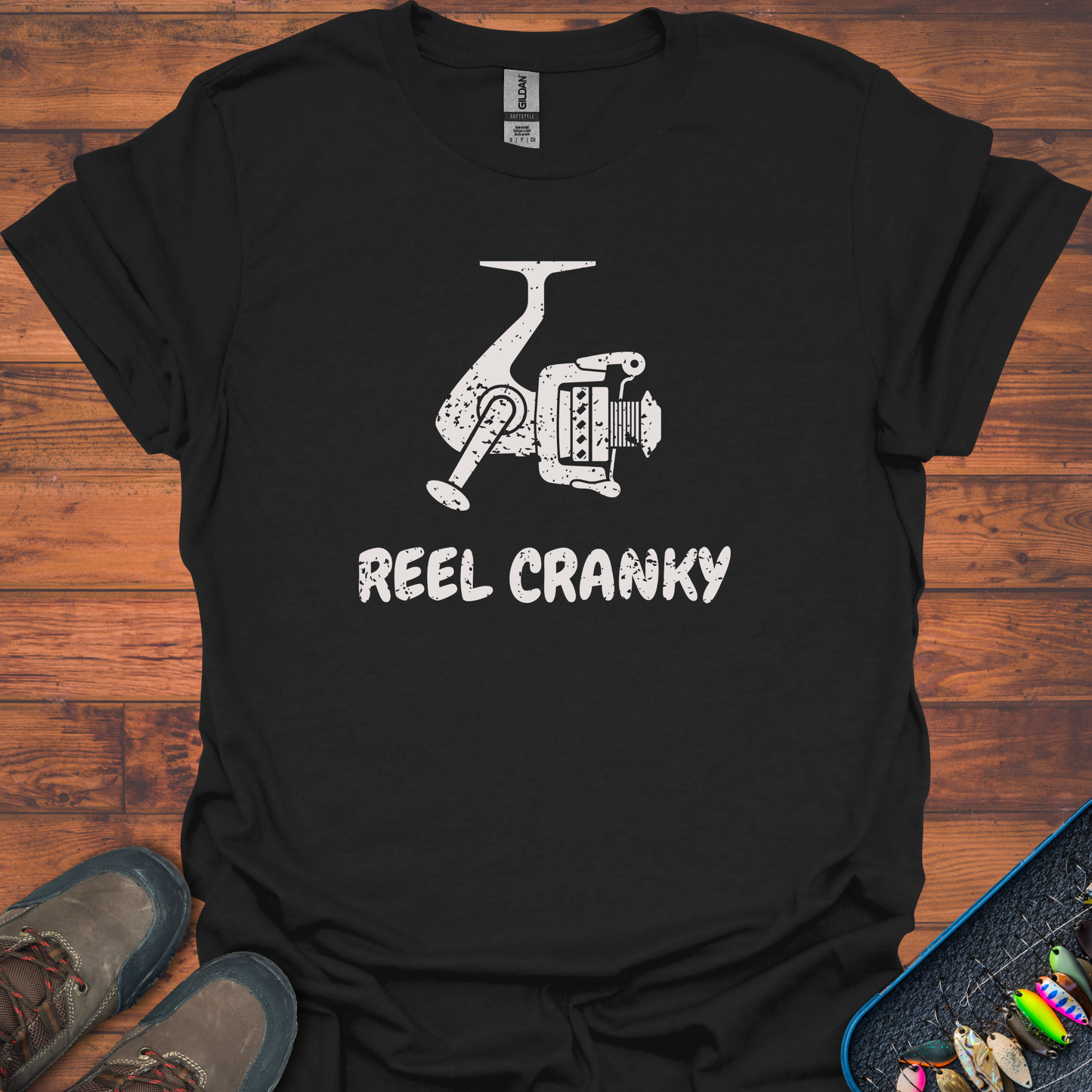 Reel Cranky Fishing T-Shirt