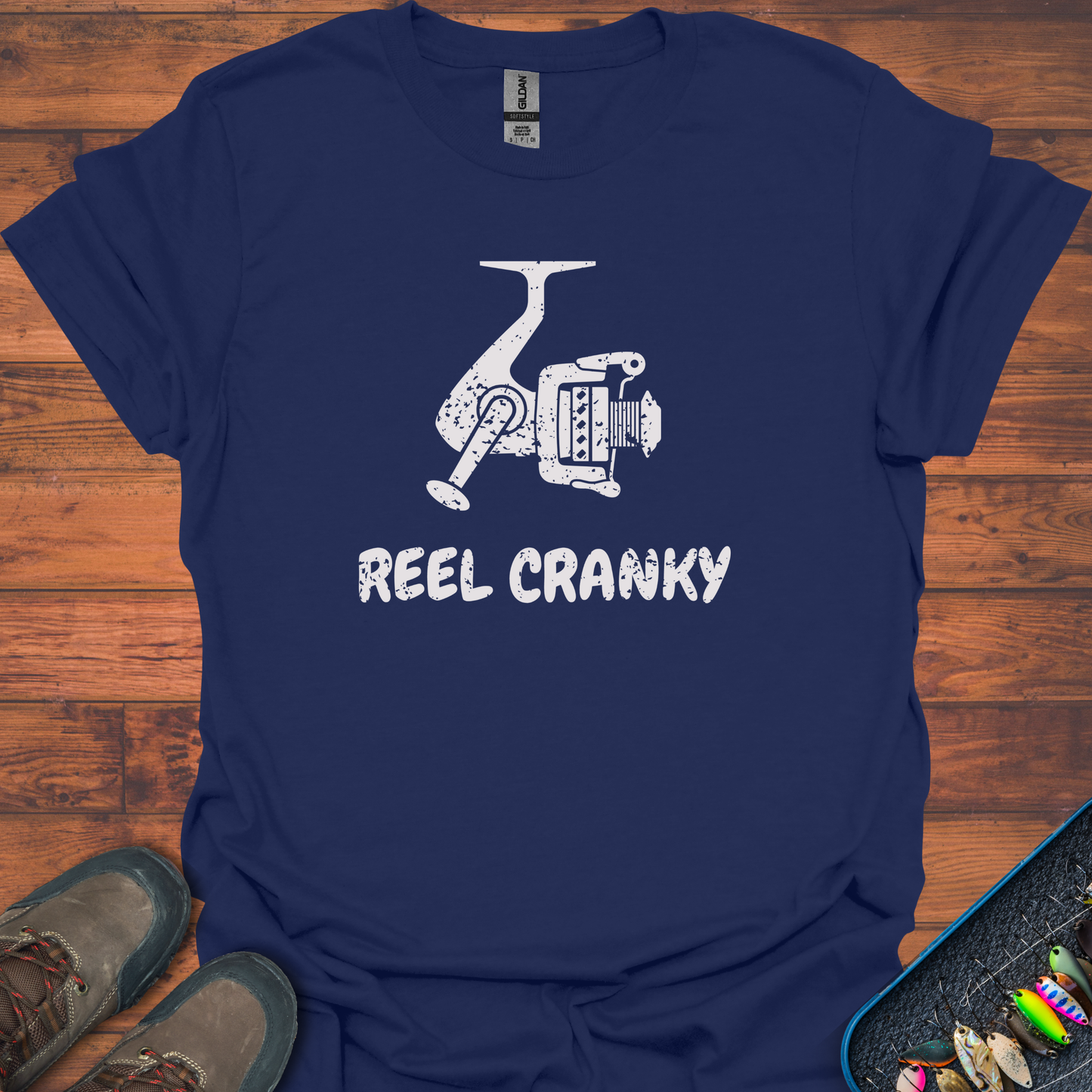 Reel Cranky Fishing T-Shirt