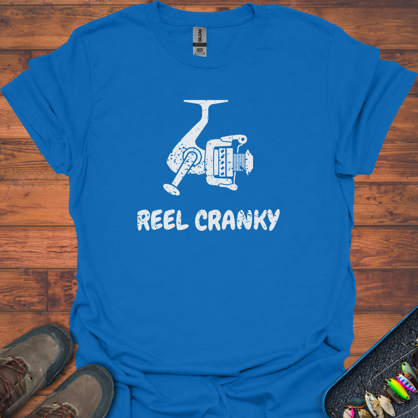 Reel Cranky Fishing T-Shirt