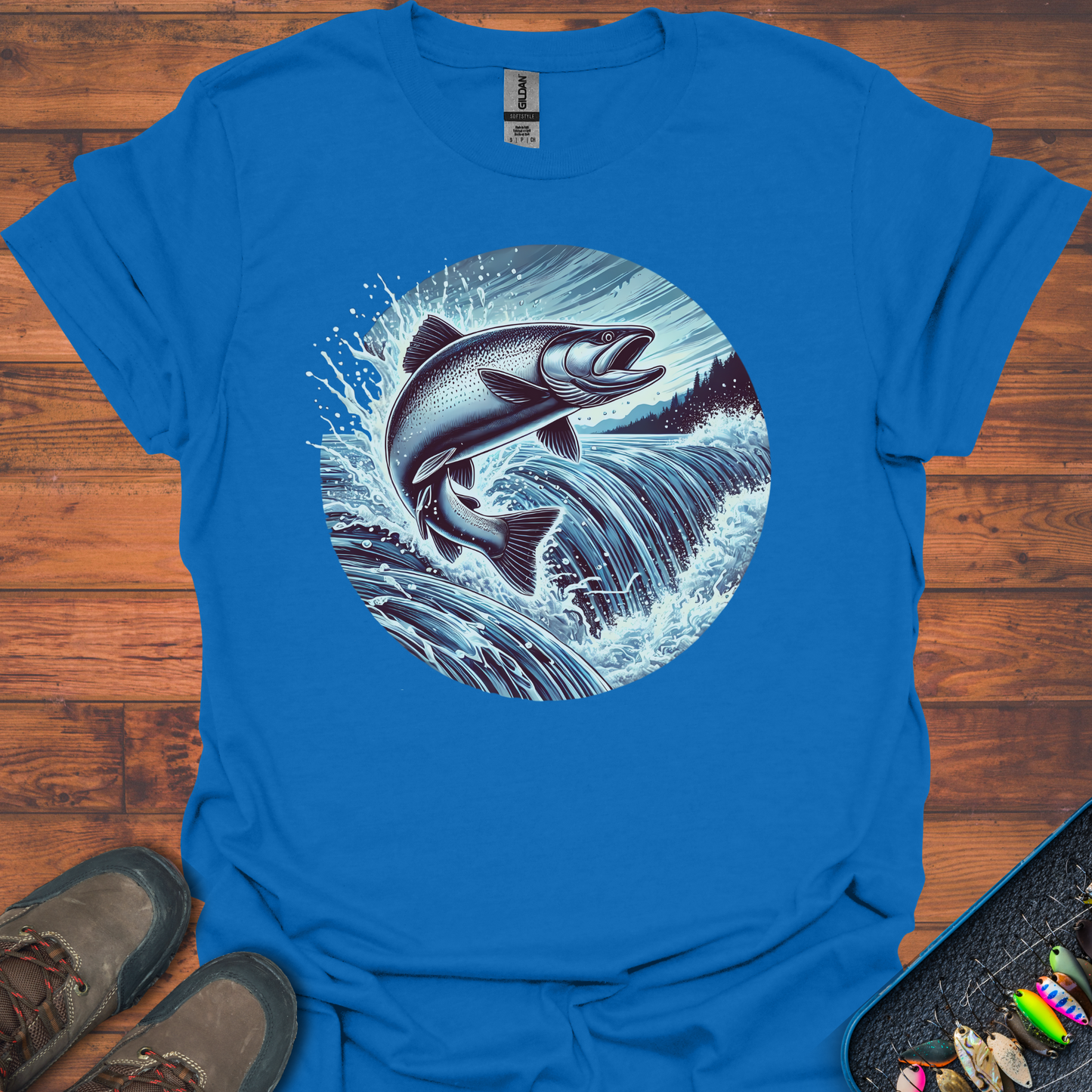 Salmon Surge T-Shirt