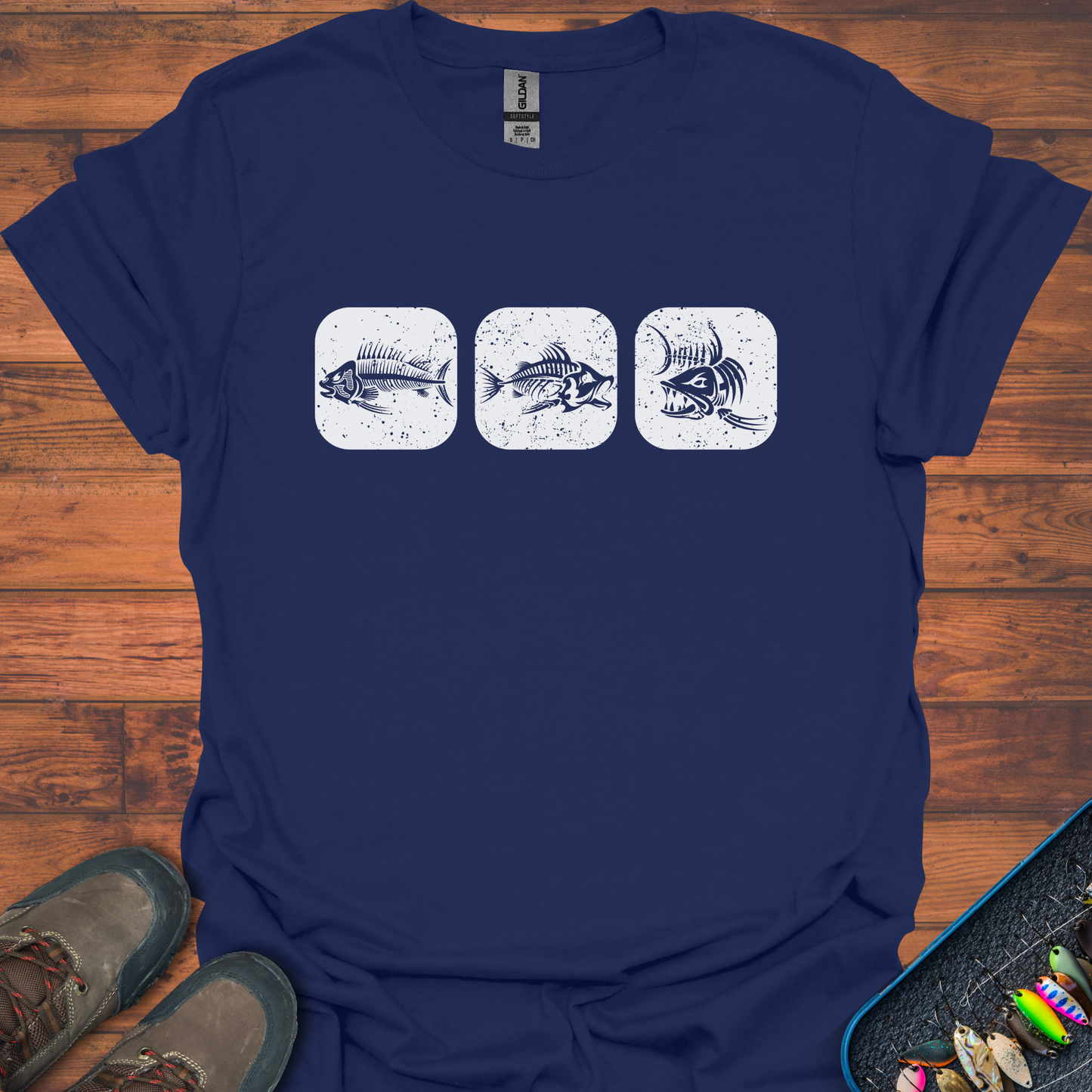 Skeleton Fish T-Shirt