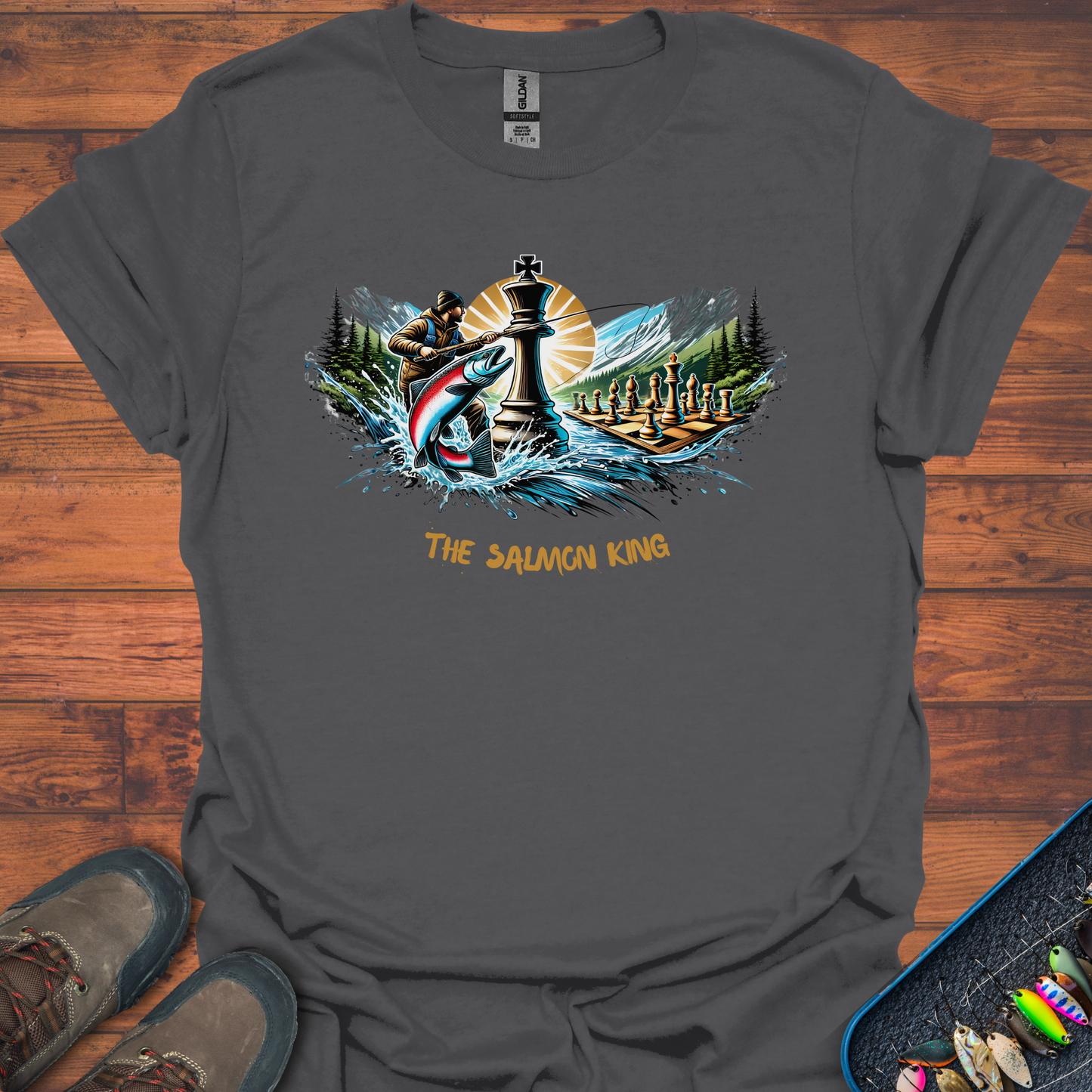 The Salmon King T-Shirt