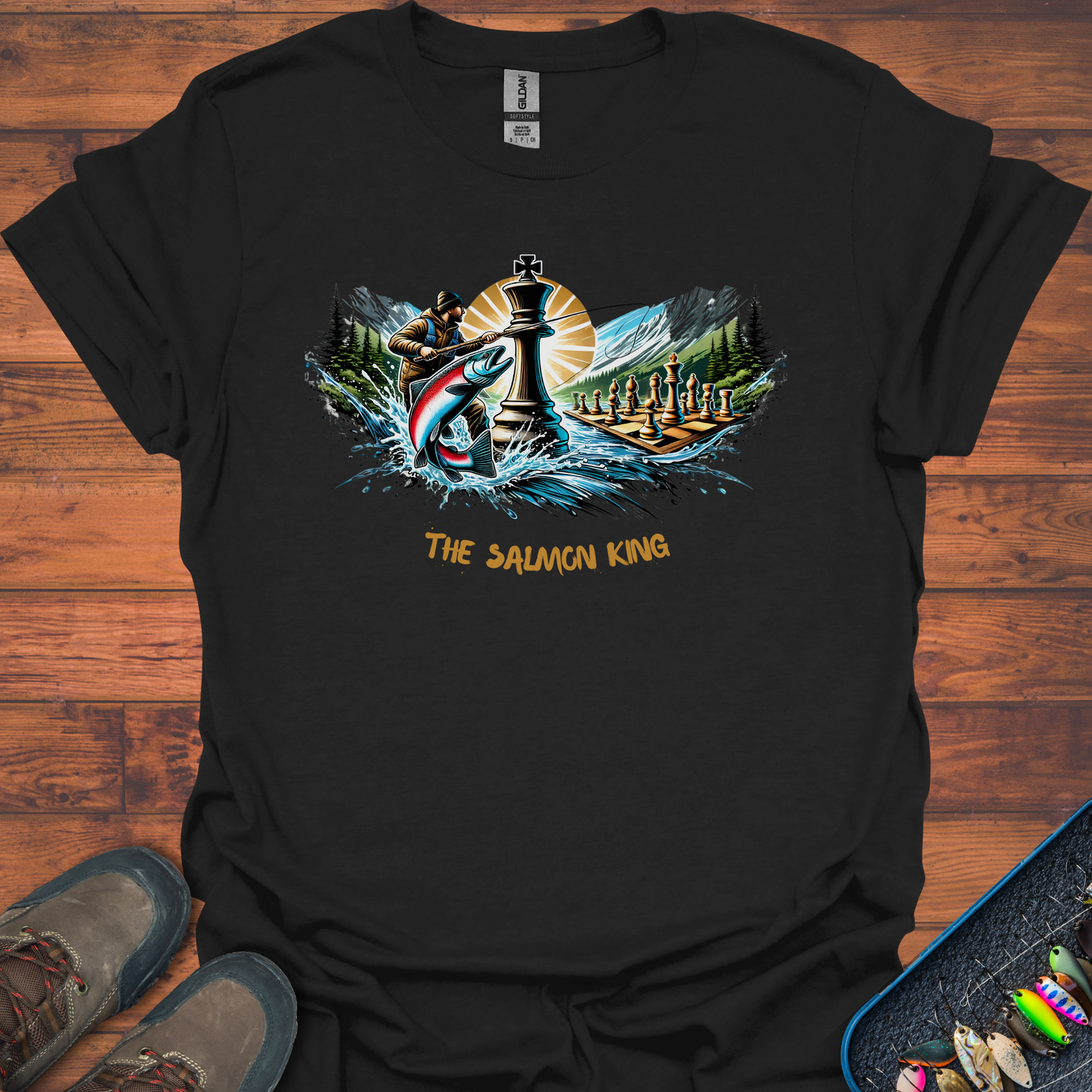 The Salmon King T-Shirt