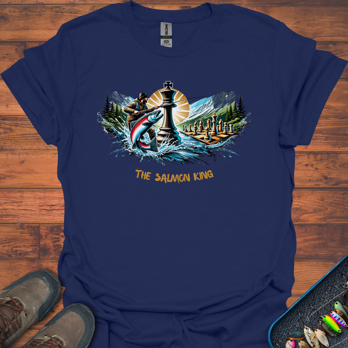 The Salmon King T-Shirt