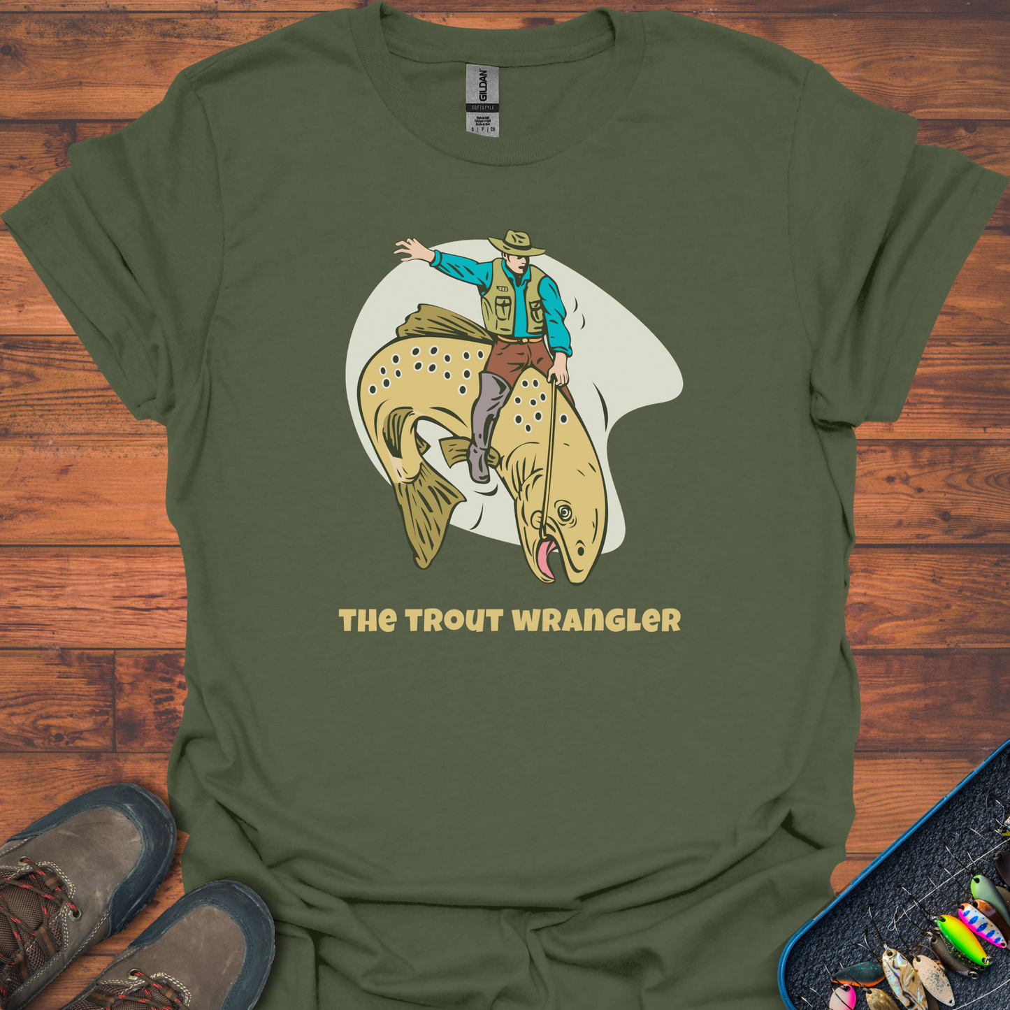 The Trout Wrangler T-Shirt