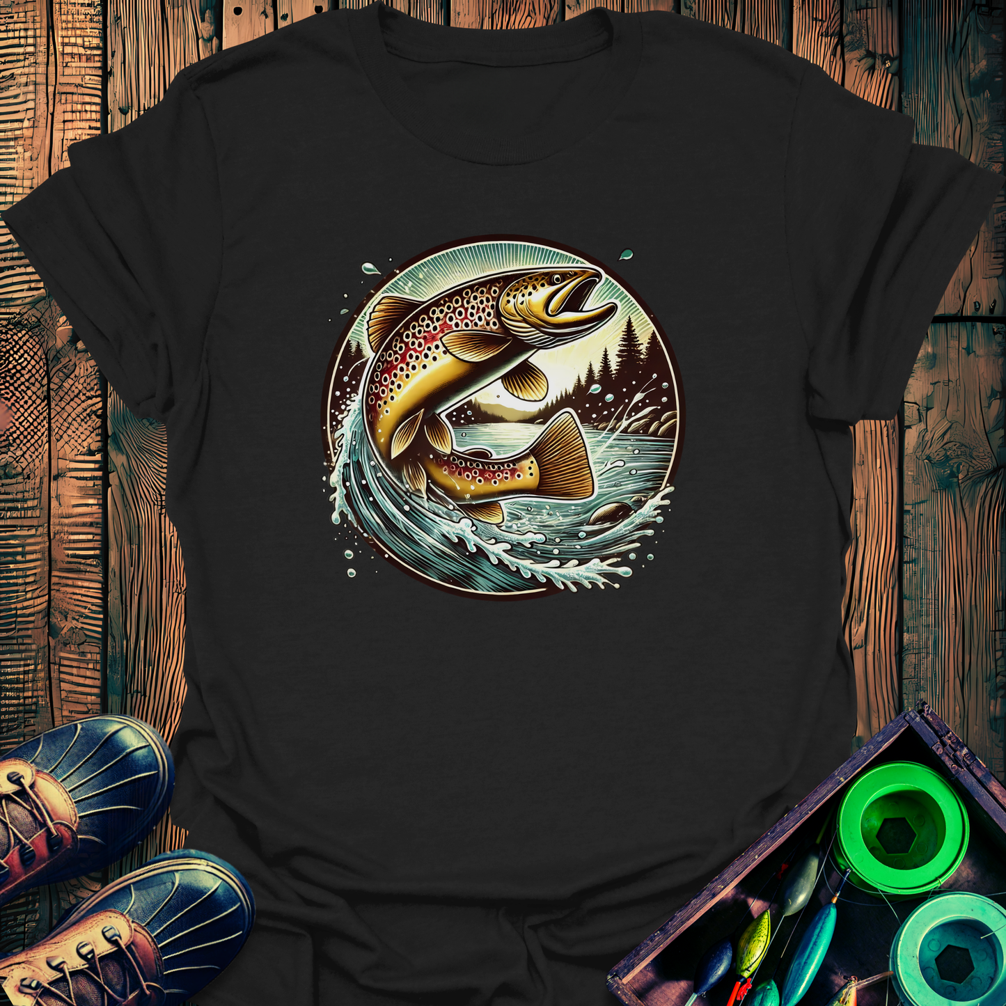Vintage Trout T-Shirt