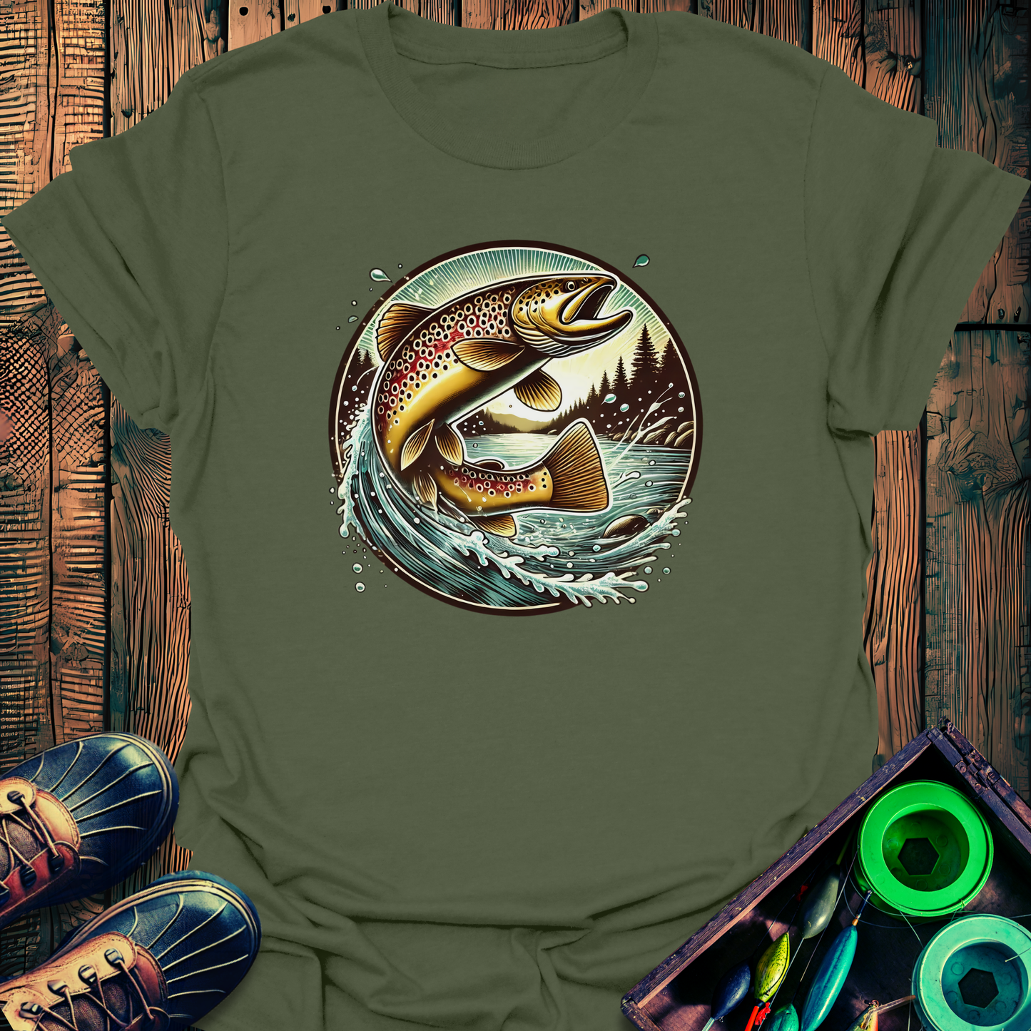 Vintage Trout T-Shirt
