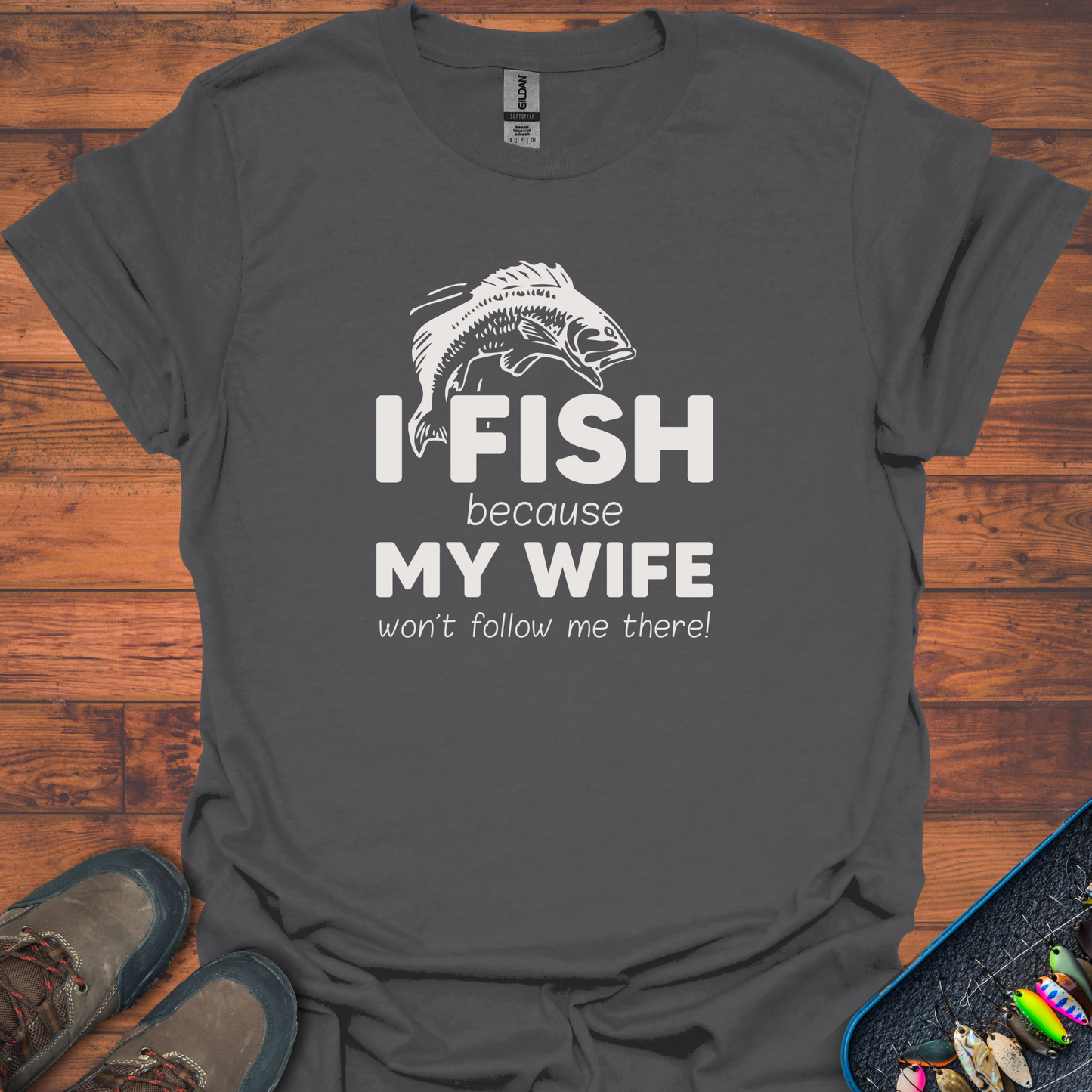 Why I Fish T-Shirt