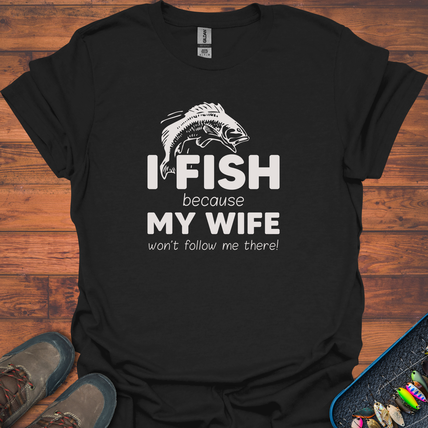 Why I Fish T-Shirt