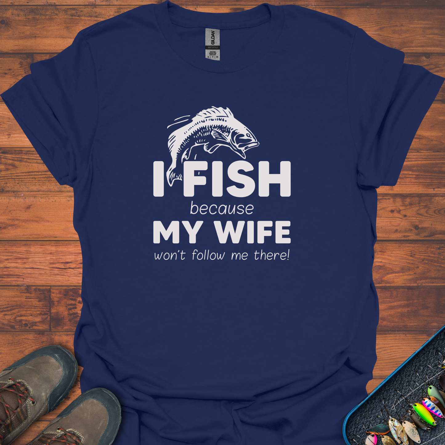 Why I Fish T-Shirt