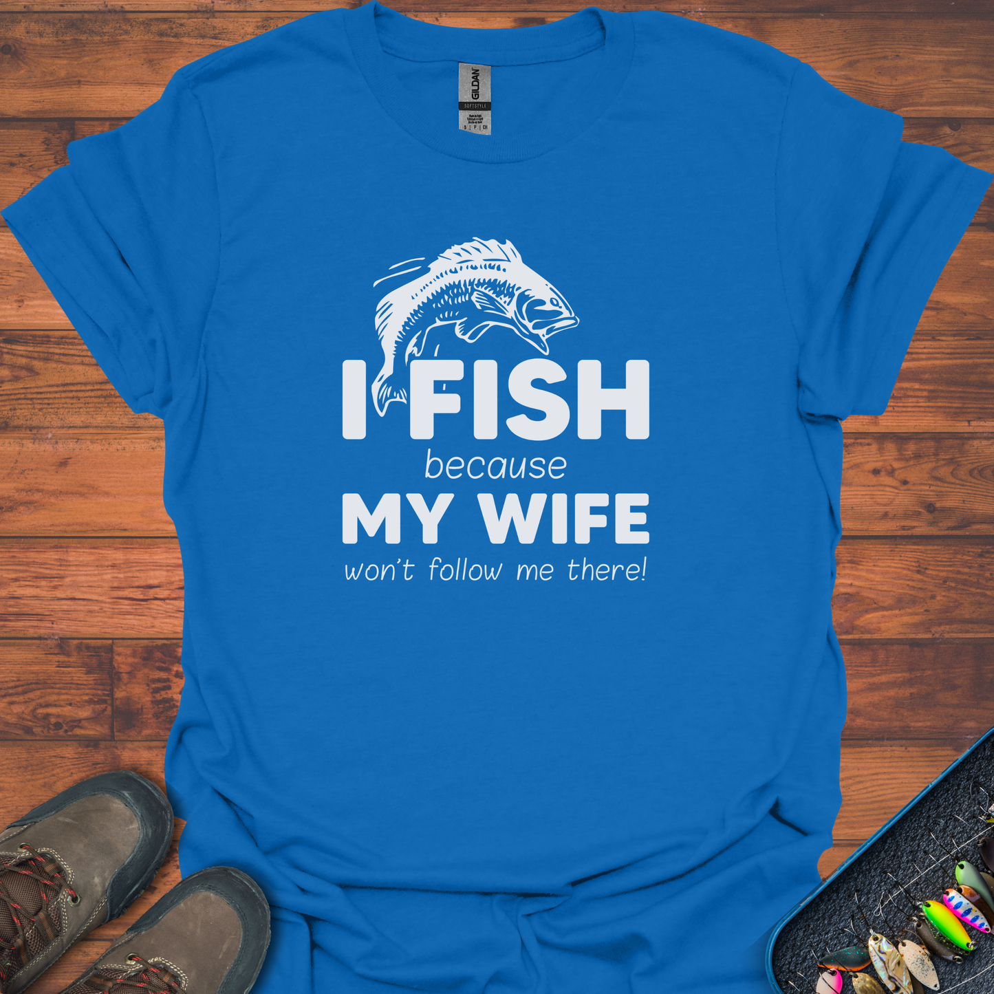 Why I Fish T-Shirt