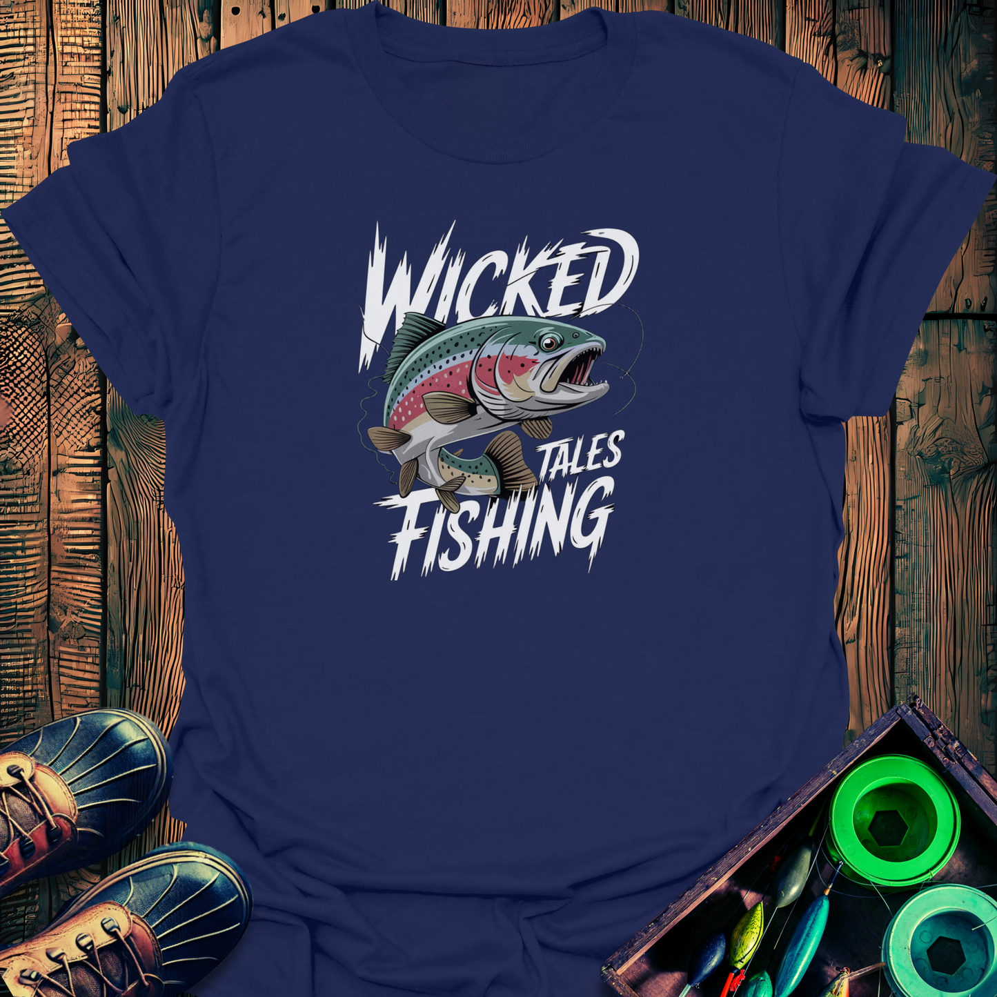 Wicked Tales Fishing T-Shirt