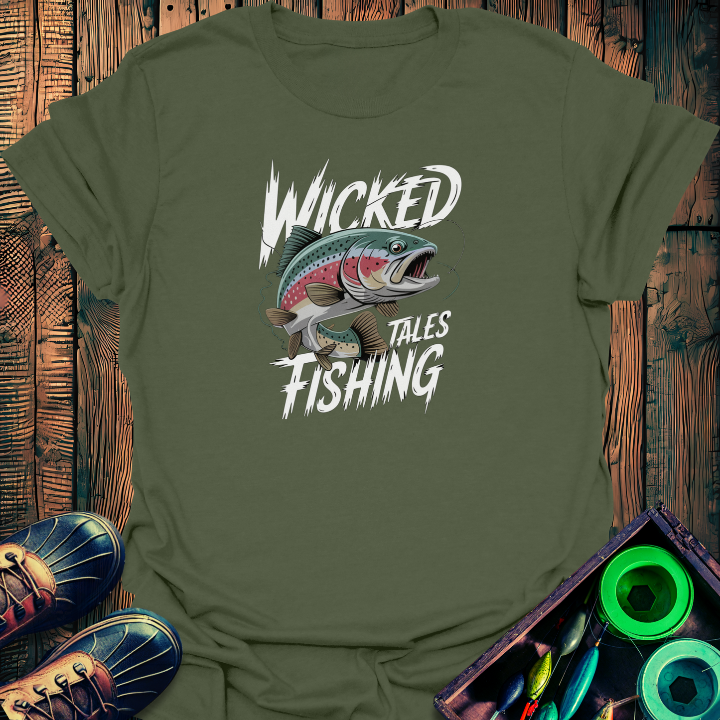 Wicked Tales Fishing T-Shirt